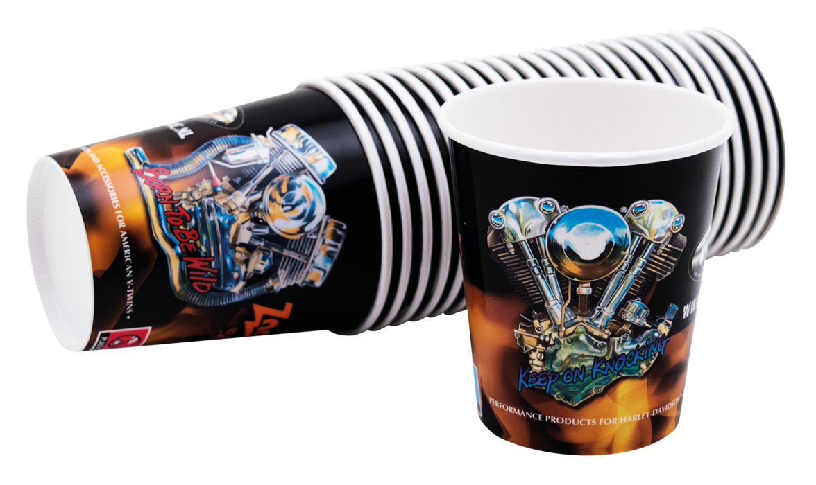 25Pck Zodiac coffee cups double wall