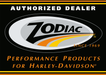 *FOC* Zodiac Dealer sticker medium black