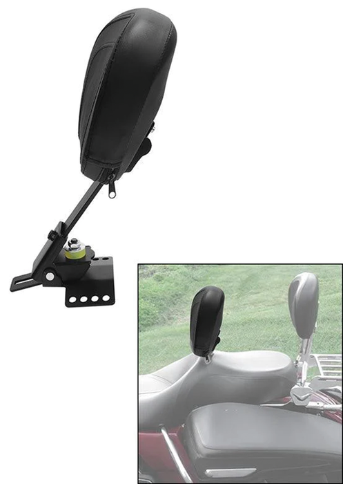 Driver Backrest Kit Black FLH/T97-Up