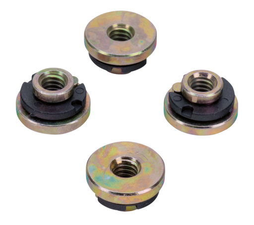 4pck Seat rear fender nut insert 1/4"-20