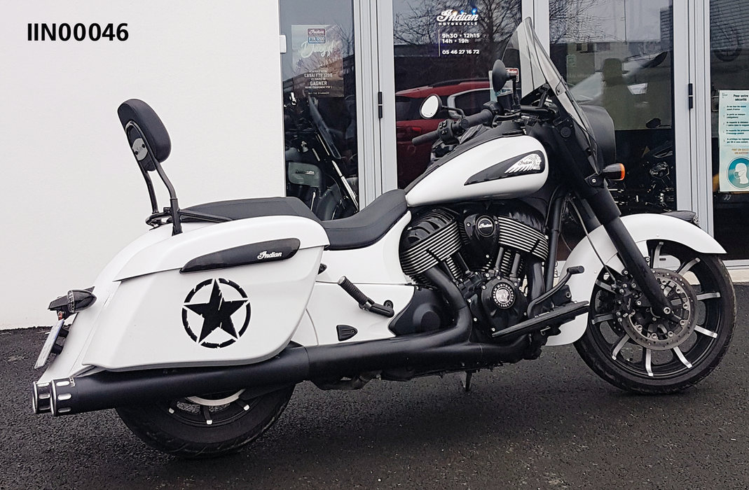 4" EAGLE S/O's BK/SCLPTD BK 14-up Chieft