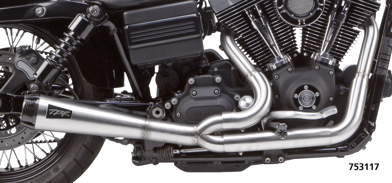 2Bros FXD06-17 2-1 SS CF Race Exhaust