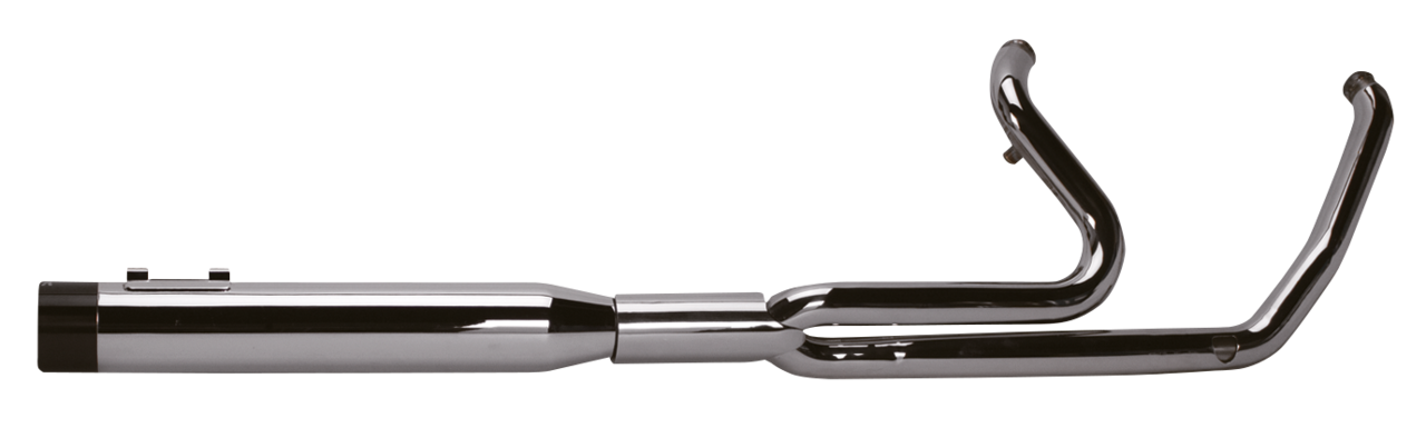 2Bros FLH/T17-up 2-1 Chr w/ Blk Alu end