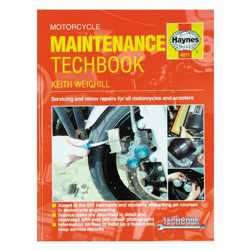 HAYNES MOTORCYCLE MAINTENANCE TECHBOOK - <br><br>Part #517751 - Hogparts UK