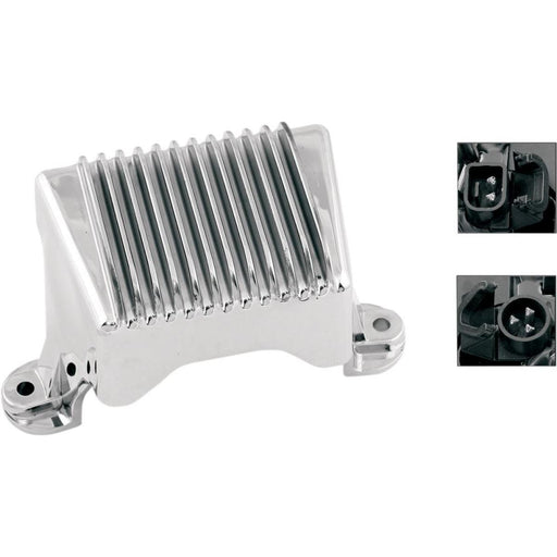 Accel Voltage Regulator Solid State 12V Chrome - Part #127248 - Hogparts UK