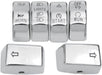 Drag Specialties Switch Kit Chrome - Part #06160190 - Hogparts UK