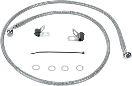 Drag Specialties Front Brake Line Stainless Steel - Part #17410874 - Hogparts UK