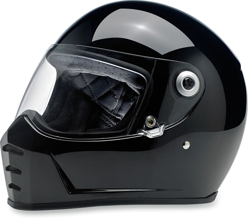 Biltwell Lane Splitter Helmet #LSBLKGLECESML