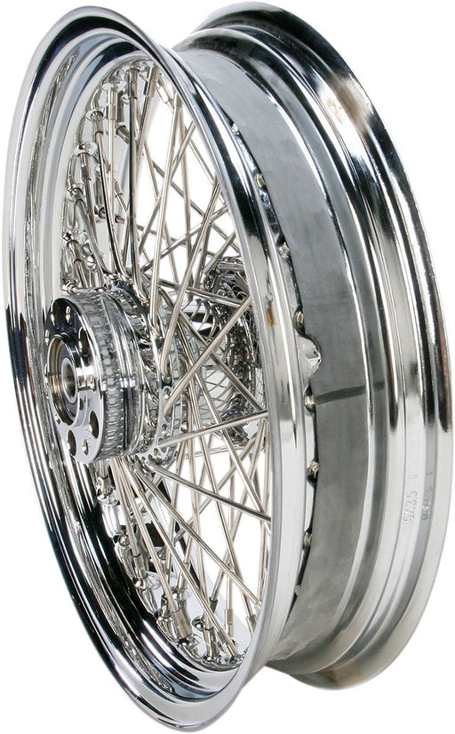 Drag Specialties Rear Wheel 16X3.5 60-Spoke Chrome - Part #02040056 - Hogparts UK