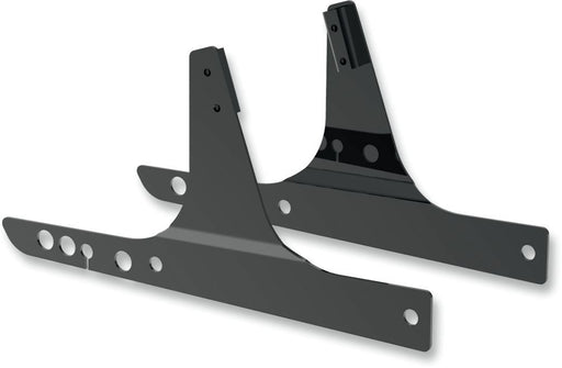 Drag Specialties Round Sissy Bar Side Plate Black - Part #15040025 - Hogparts UK