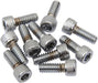 Drag Specialties Socket-Head Bolt 10-24X0.375 Smooth Chrome - Part #DS190586S - Hogparts UK