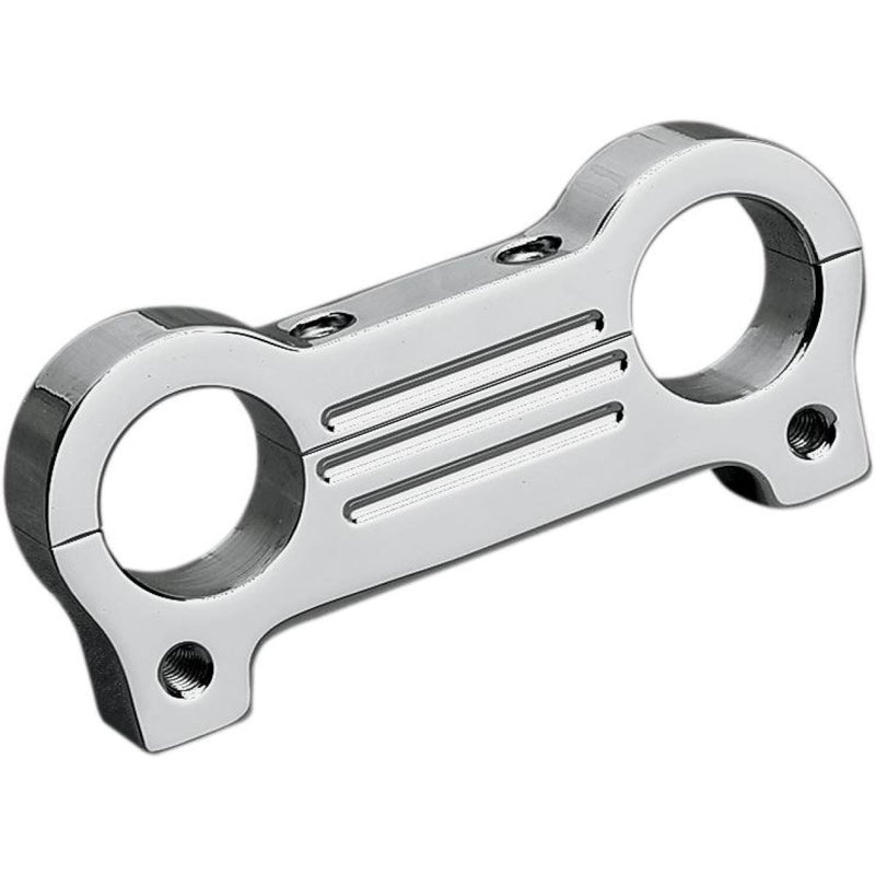 Accutronix  Gauge Mount Adapter 1-1/4" Chrome - Part #137400 - Hogparts UK