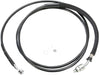 Drag Specialties Clutch Line Black Vinyl Coated + 8" Stainless Steel Hydraulic - Part #06610006 - Hogparts UK