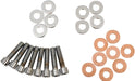 Drag Specialties Chrome Socket-Head Rocker Box Mount Bolt Kit W/ Washer Smooth - Part #DS190813S - Hogparts UK