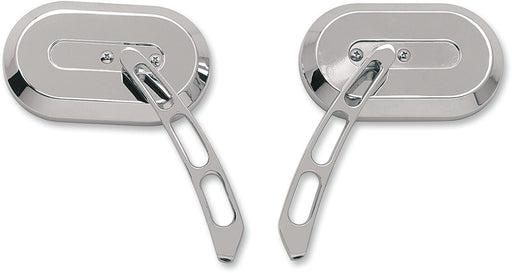 Drag Specialties Mirror Large Oval Right Chrome - Part #19016233 - Hogparts UK