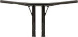 BURLY BRAND HANDLEBAR 1-1/4" JAIL T-BAR GLOSS BLACK - 06013041 - Hogparts UK