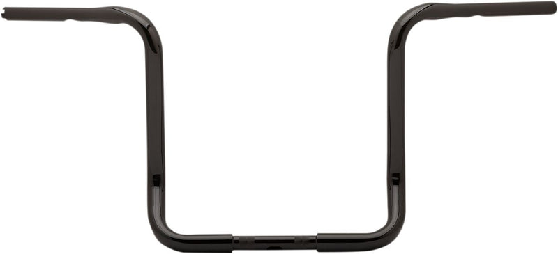 BURLY BRAND HANDLEBAR 1-1/4" BAGGER 13" APE HANGER BLACK - 06013045 - Hogparts UK