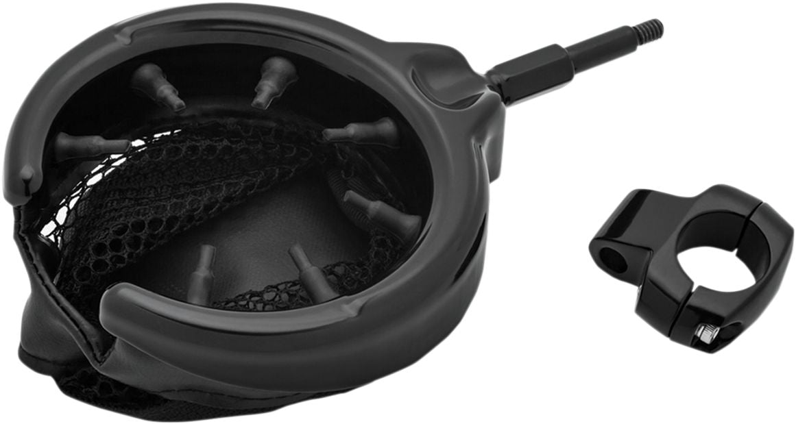 Kuryakyn Universal Drink Holder with Basket #1729