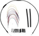 BURLY BRAND CABLE KIT 13" BLACK VINYL STAINLESS STEEL HANDLEBAR W/ABS - 06100631 - Hogparts UK
