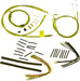 BURLY BRAND CABLE KIT 14" BRAIDED STAINLESS STEEL HANDLEBAR W/O ABS - 06100710 - Hogparts UK