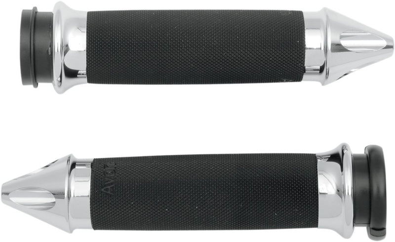 Avon Grips Custom Spike End Grips #CC-85-CH-SPK-FL