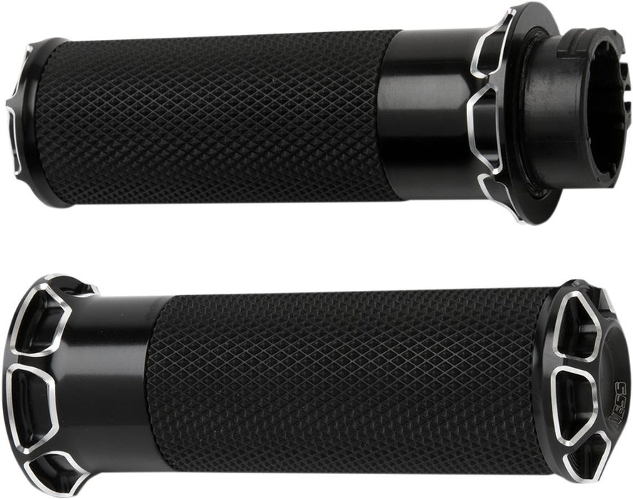 Arlen Ness Fusion Bevelled Grips #07-329