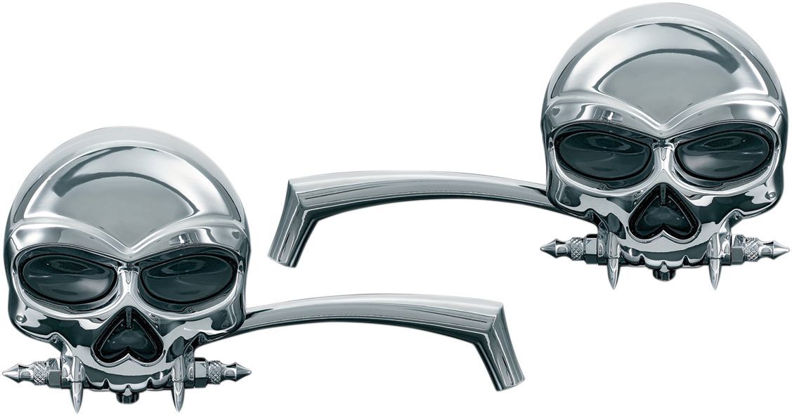 Kuryakyn Skull Mirrors #1450