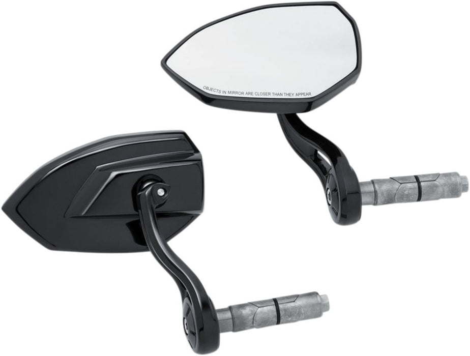 Kuryakyn Phantom Bar End Mirrors #1959