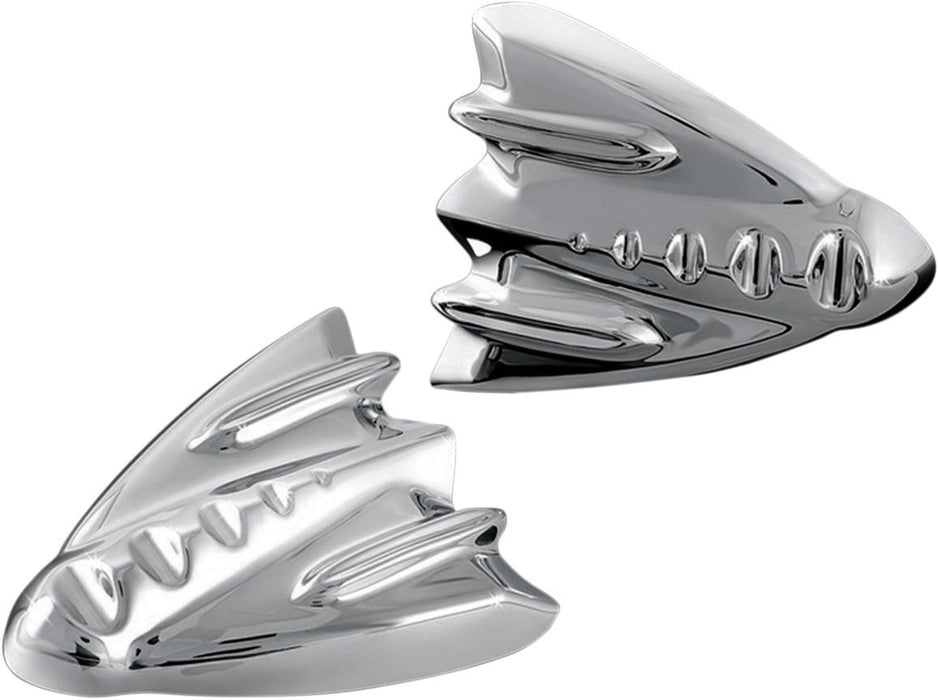 Kuryakyn Inner Fairing Mirror Mount Cover Plates #3767