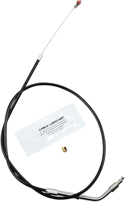 Barnett Black Vinyl Throttle/Idle Cable #101-30-40022