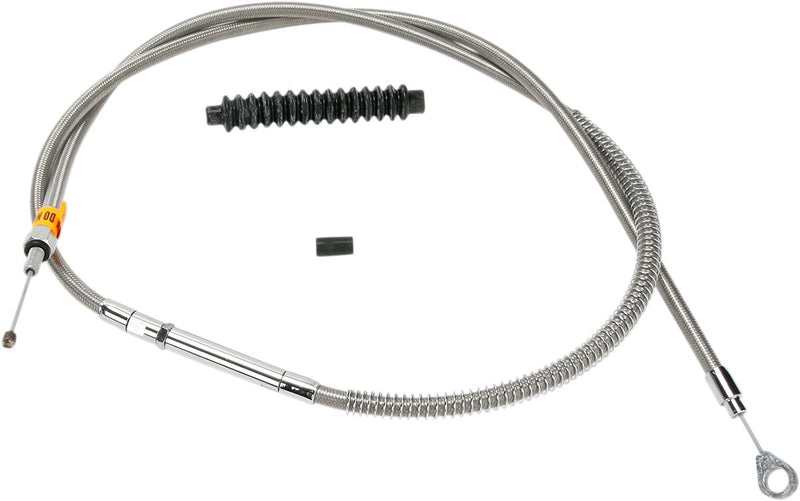 Barnett High-Efficiency Stainless Steel Clutch Cable for Harley-Davidson #102-30-10007HE