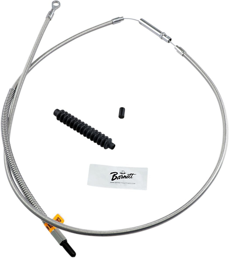 Barnett High-Efficiency Stainless Steel Clutch Cable for Harley-Davidson #102-30-10005-10