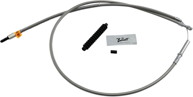 Barnett High-Efficiency Stainless Steel Clutch Cable for Harley-Davidson #102-30-10046-10
