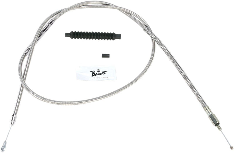 Barnett High-Efficiency Stainless Steel Clutch Cable for Harley-Davidson #102-30-10005-12