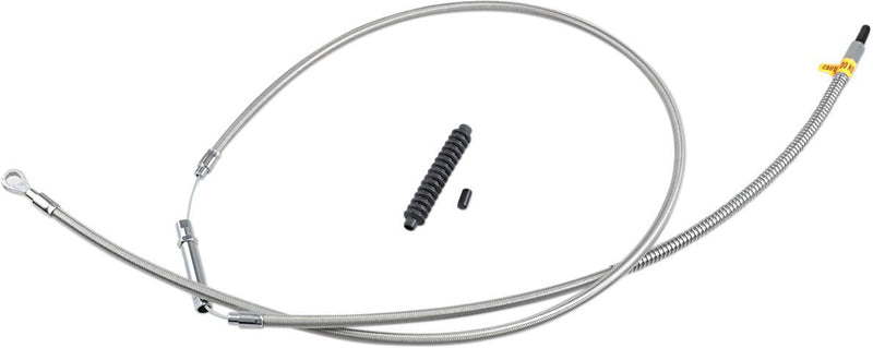 Barnett High-Efficiency Stainless Steel Clutch Cable for Harley-Davidson #102-30-10046-12