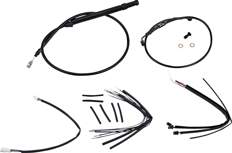 Burly Brand Handlebar Cable and Brake Line Kit for Burly Ape Handlebars #B30-1240