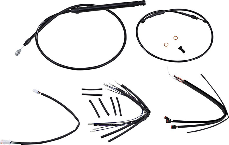 Burly Brand Handlebar Cable and Brake Line Kit for Burly Ape Handlebars #B30-1242