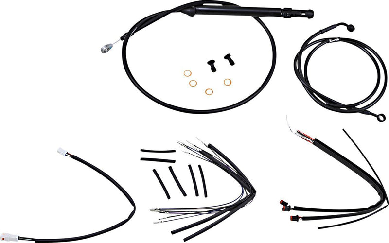 Burly Brand Handlebar Cable and Brake Line Kit for Burly Ape Handlebars #B30-1246