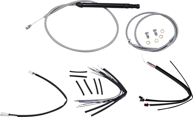 Burly Brand Handlebar Cable and Brake Line Kit for Burly Ape Handlebars #B30-1249