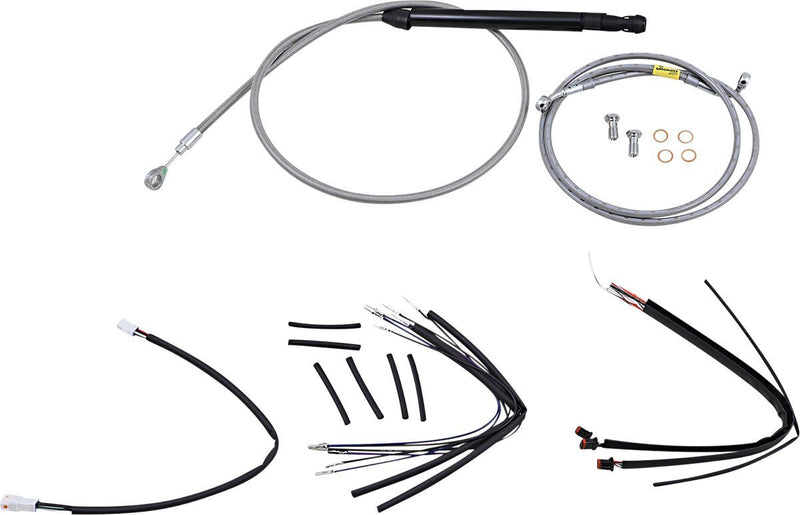 Burly Brand Handlebar Cable and Brake Line Kit for Burly Ape Handlebars #B30-1250