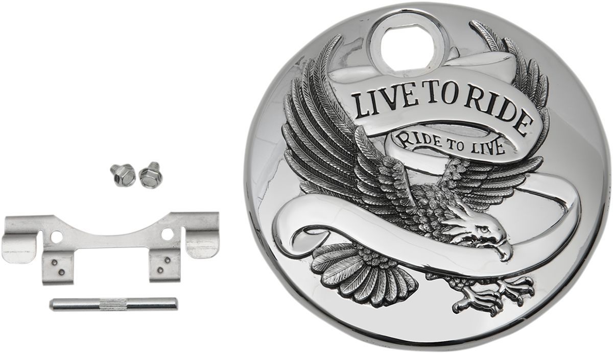 "Live to Ride" Fuel Console Door  - Part #07030741 - Hogparts UK