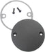 Drag Specialties Point Cover Wrinkle Black 2-Hole - Part #09401243 - Hogparts UK