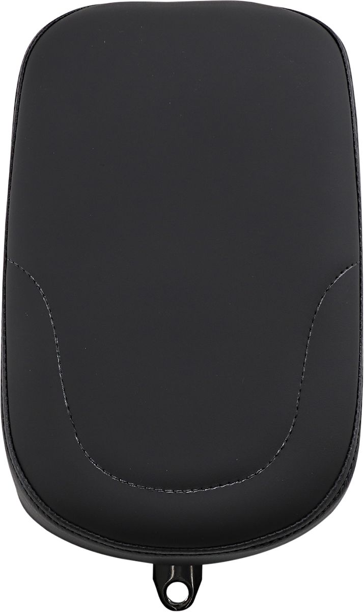 DRAG Specialties Seats Pillion Pad - Narrow /  Passenger, Each, Leather /  Vinyl - Black for Harley-Davidson Touring & Trike 1997-2024