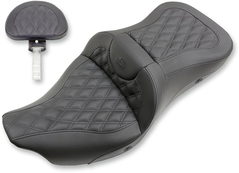 Saddlemen Extended Reach Road Sofa  Seat #808-07B-184BRHC