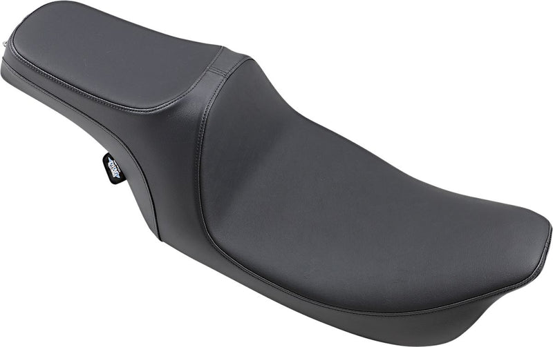 DRAG Specialties Seats Predator III Seat - One-Piece, Each, Vinyl - Black for Harley-Davidson Touring 1997-2007