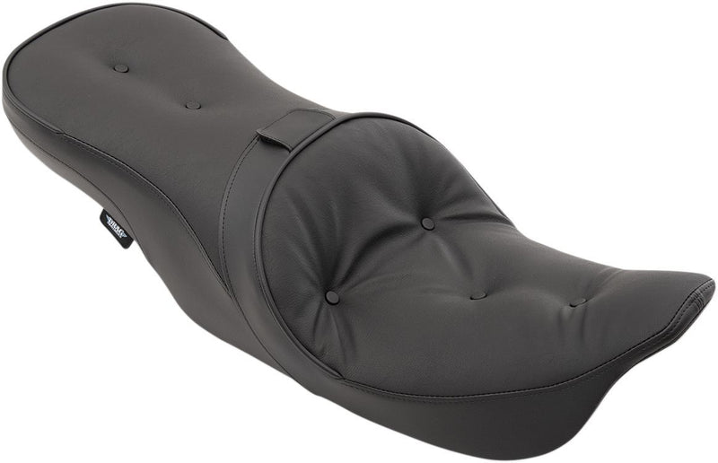 Drag Specialties Forward Positioned 2-Up Low Profile Touring Leather Seat #0801-1170