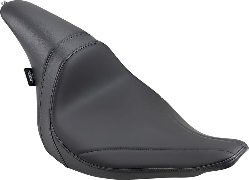 DRAG Specialties Seats Predator Seat - Each, Leather /  Vinyl - Black for Harley-Davidson 2013-2017
