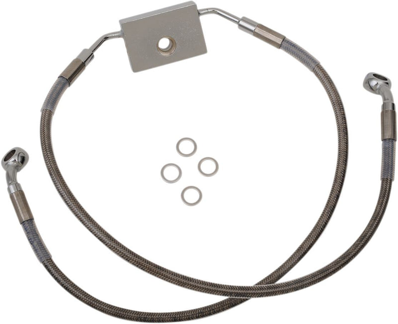 Drag Specialties Frt Brake Line Xl Ss - Part #17415284 - Hogparts UK
