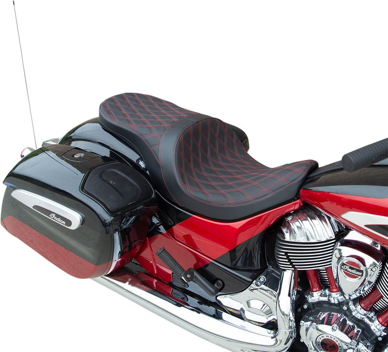 Drag Specialties Forward Positioned Low Profile Touring Seat #0810-2276