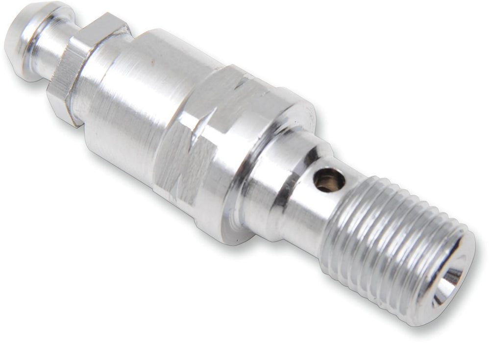 Drag Specialties Banjo Bolt Chrome 10Mm X 1.00 W/ Bleeder - Part #17420159 - Hogparts UK